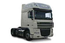Car Hire Batley - 44 Tonne Sleeper Truck - Truck hire Batley